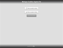 Tablet Screenshot of michigancats.org